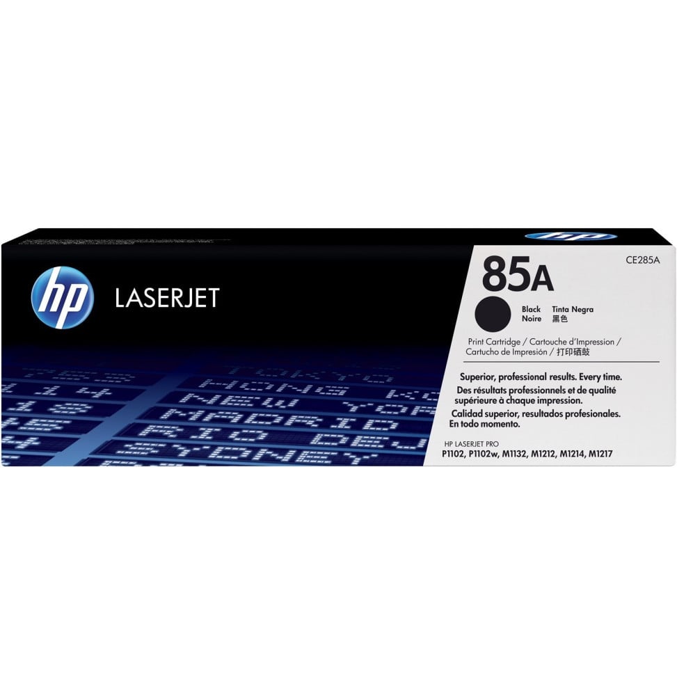 HP 85A Noir (CE285A) - Toner HP LaserJet d'origine — image 1