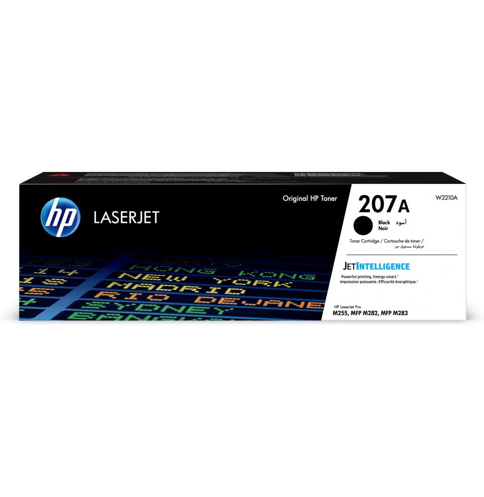 HP 207A Noir (W2210A) - Toner HP LaserJet d'origine — image 1