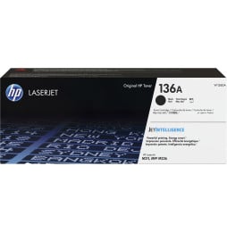 HP 136A Noir - Toner HP LaserJet d'origine (W1360A) — image 1