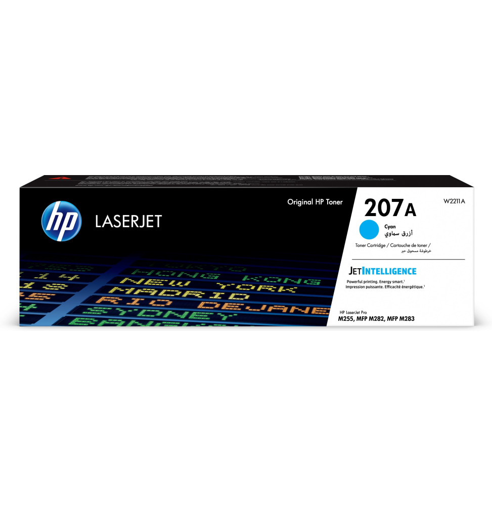 HP 207A Cyan (W2211A) - Toner HP LaserJet d'origine — image 1